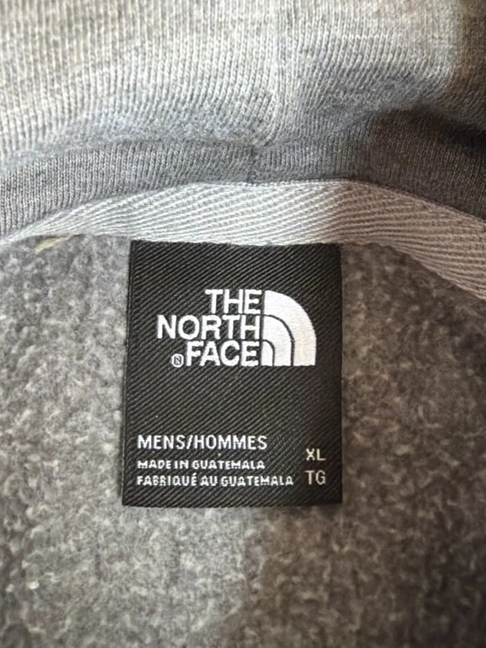 The North Face Men's Charcoal Gray Logo Hoodie